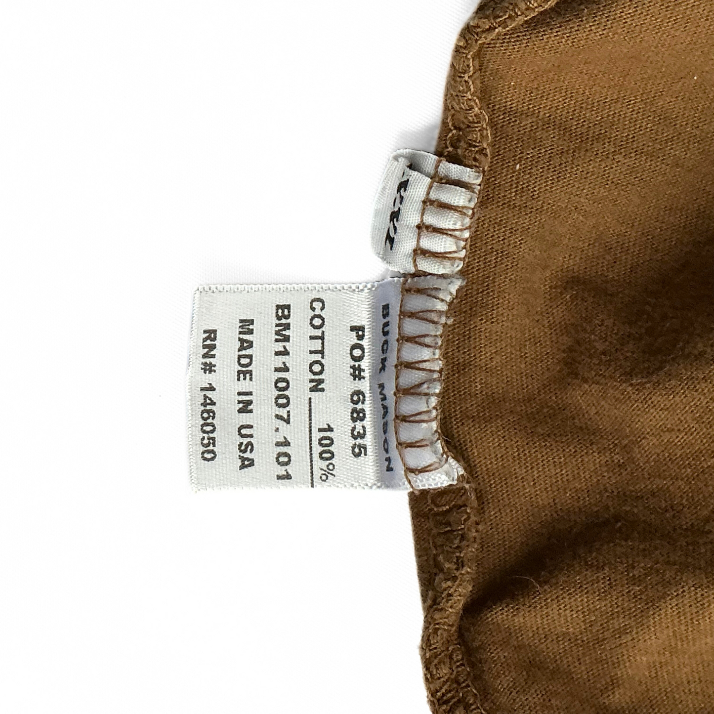 Buck Mason T Shirt in Khaki Brown