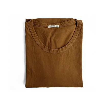 Buck Mason T Shirt in Khaki Brown