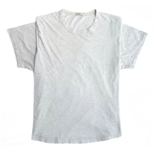 Buck Mason Curved Hem T-Shirt Oat 