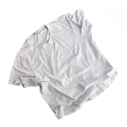 Buck Mason Curved Hem T-Shirt Oat 