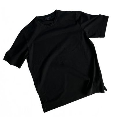 COS Technical Fabric T-Shirt in Black