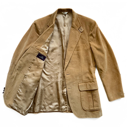 Carl Michaels Corduroy Blazer in Beige / Camel