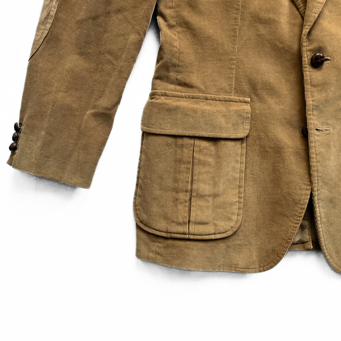 Carl Michaels Corduroy Blazer in Beige / Camel