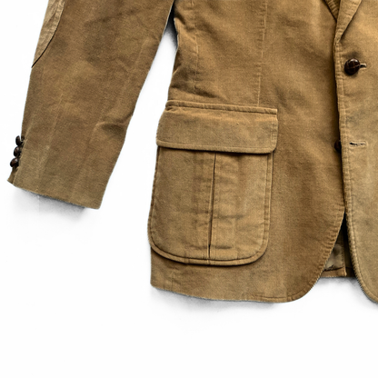 Carl Michaels Corduroy Blazer in Beige / Camel