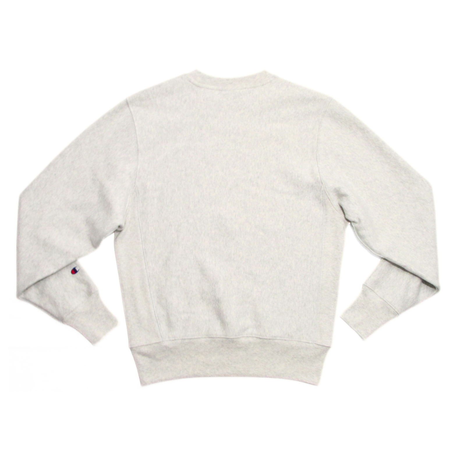 Champion Reverse Weave Heritage Pullover in Oat / Heather Grey