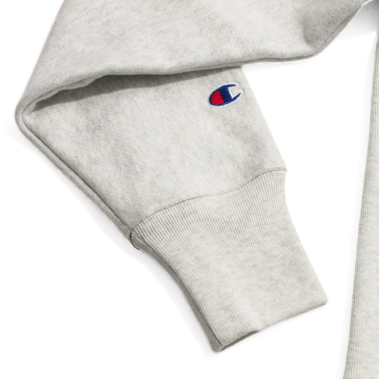 Champion Reverse Weave Heritage Pullover in Oat / Heather Grey