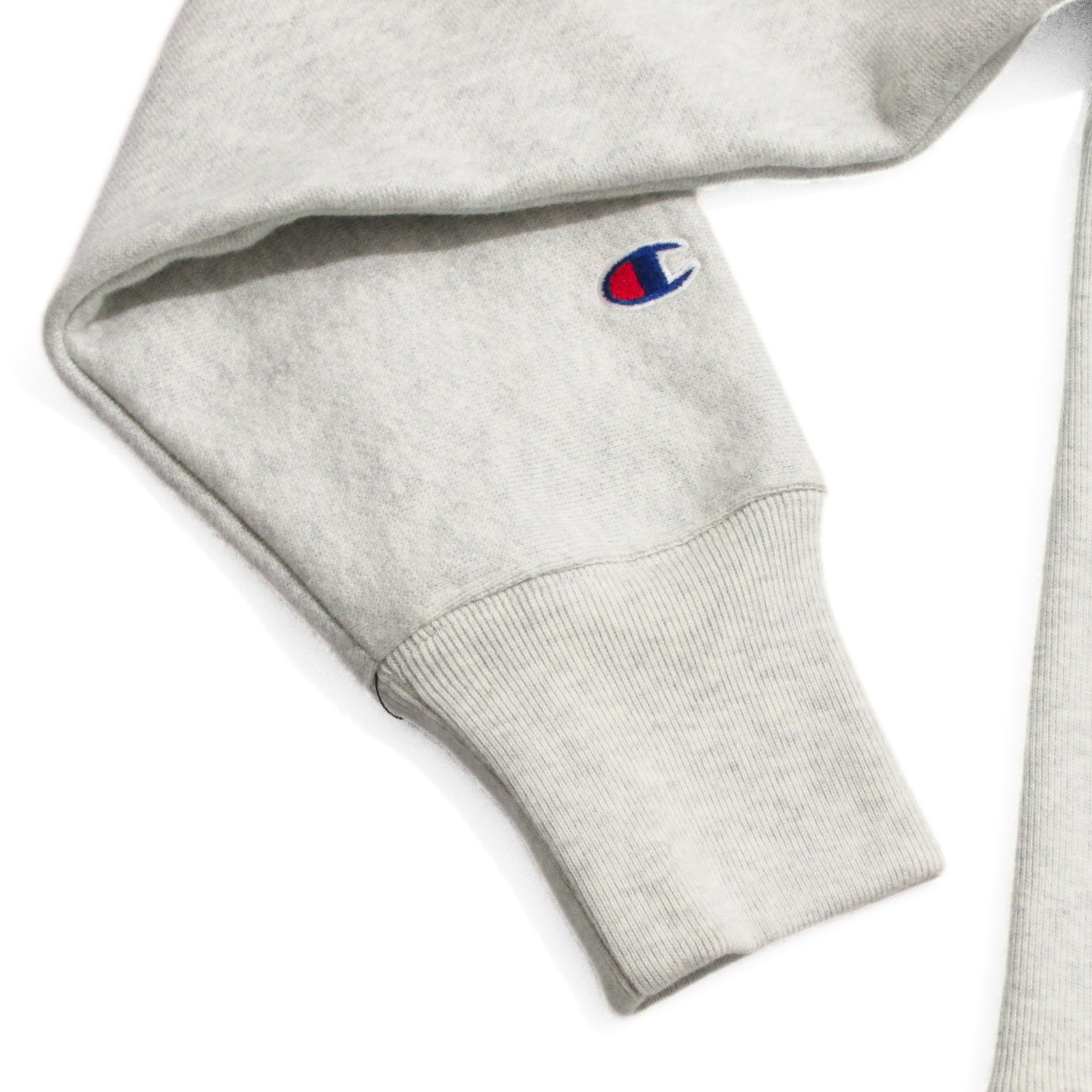 Champion Reverse Weave Heritage Pullover in Oat / Heather Grey