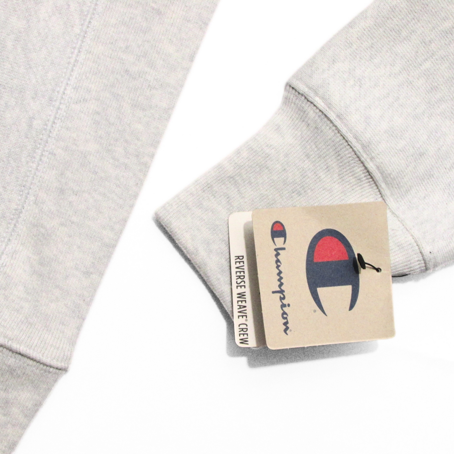Champion Reverse Weave Heritage Pullover in Oat / Heather Grey