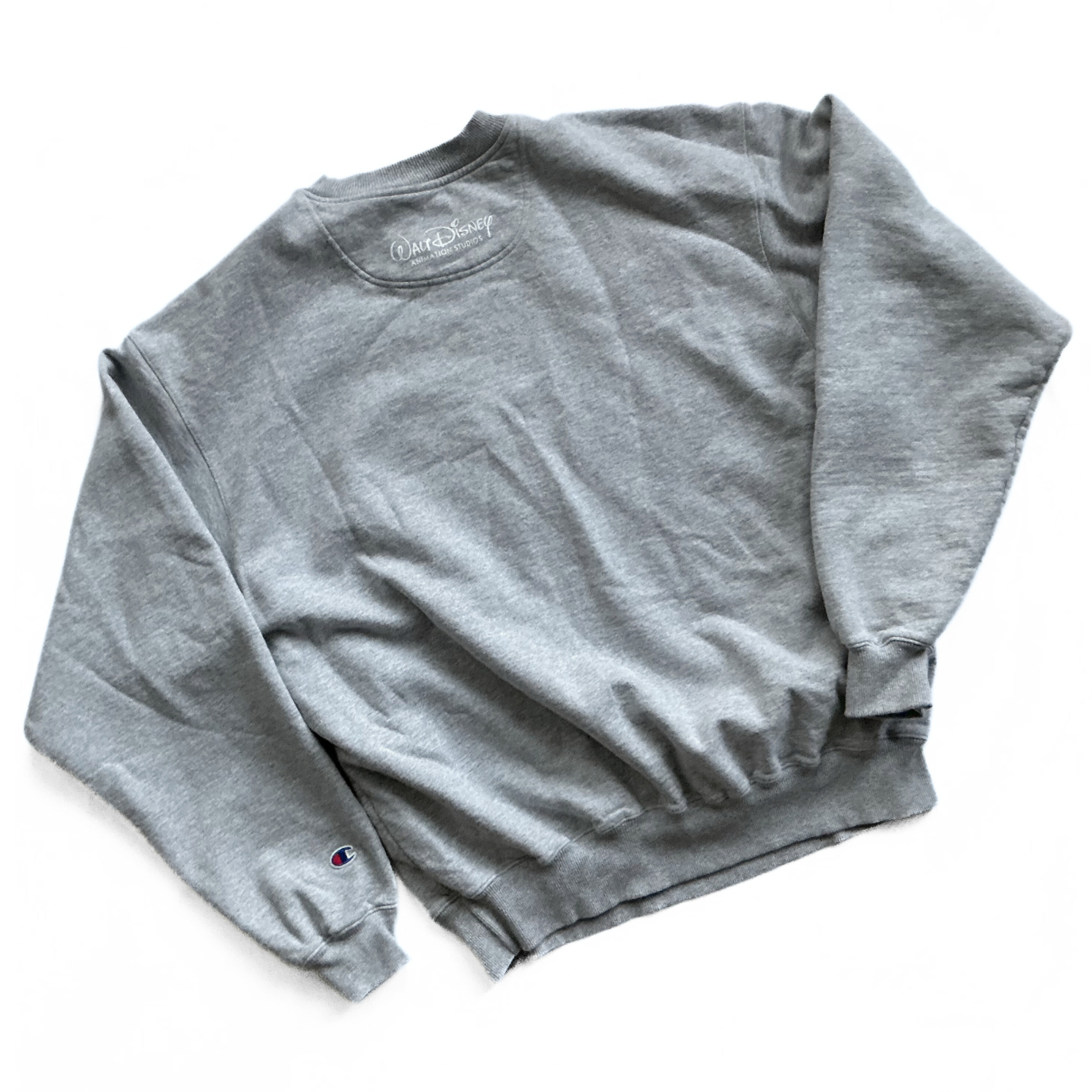 Champion / Walt Disney Animation Studios Sweatshirt in Marble Grey