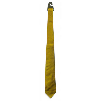 Charvet Place Vendôme Solid Tie in Yellow / Mustard Gold