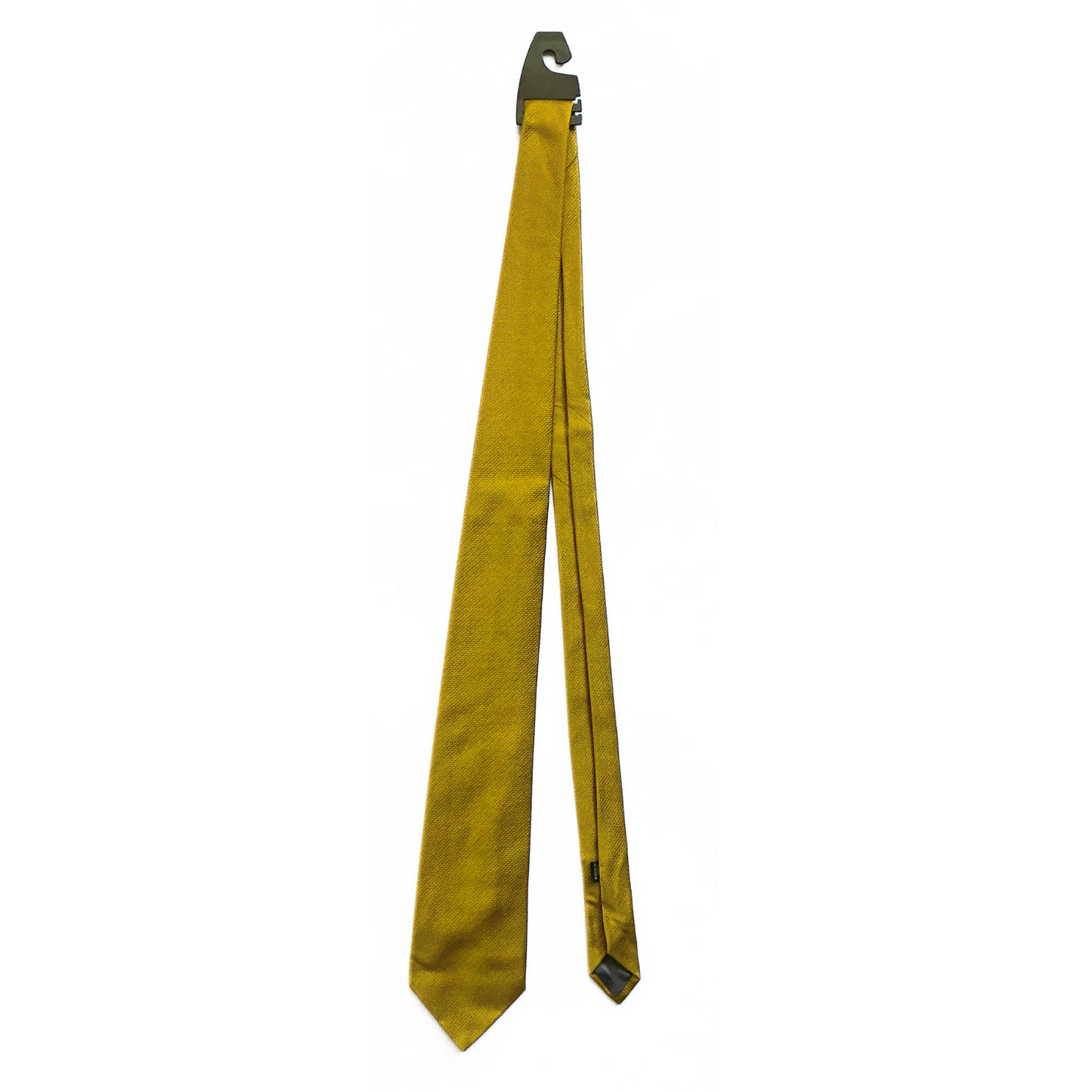 Charvet Place Vendôme Solid Tie in Yellow / Mustard Gold