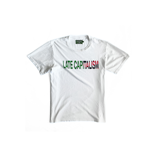 Denim Tears Late Capitalism T-Shirt in White
