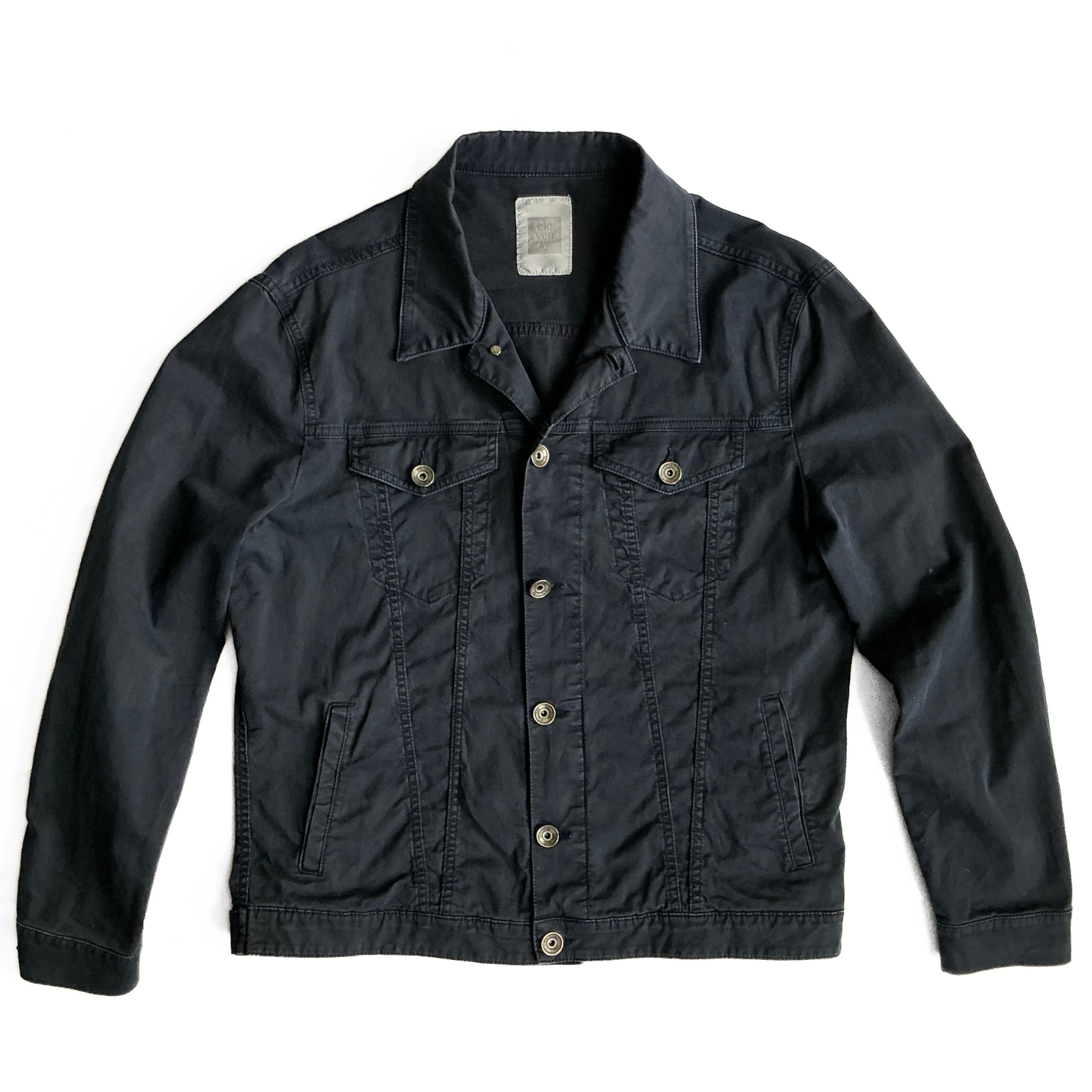 Eleventy Milano Trucker Jacket in Blue