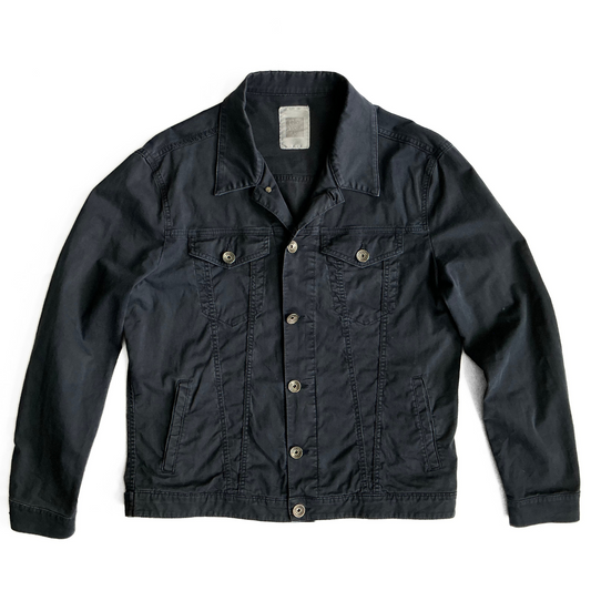 Eleventy Milano Trucker Jacket in Blue