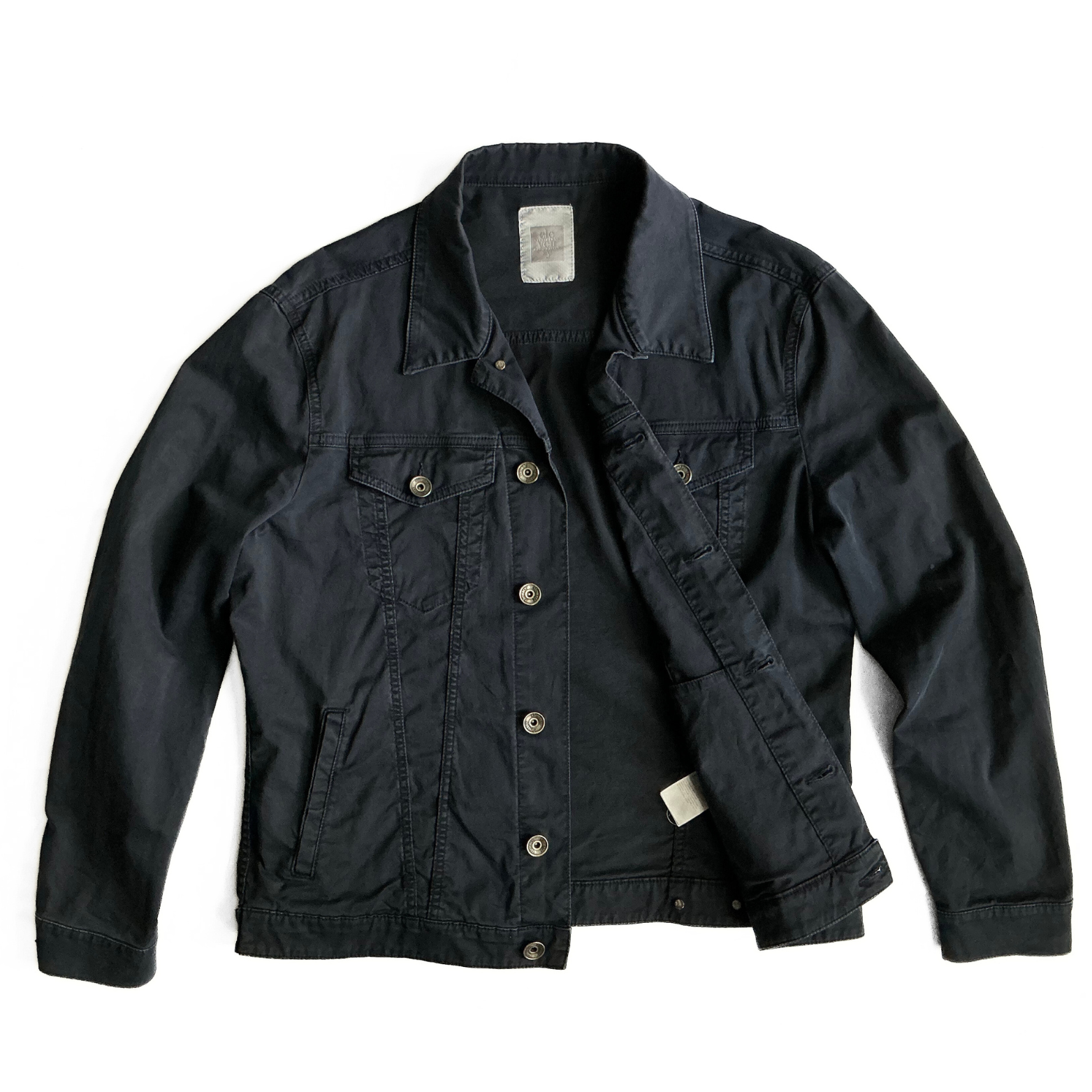 Eleventy Milano Trucker Jacket in Blue