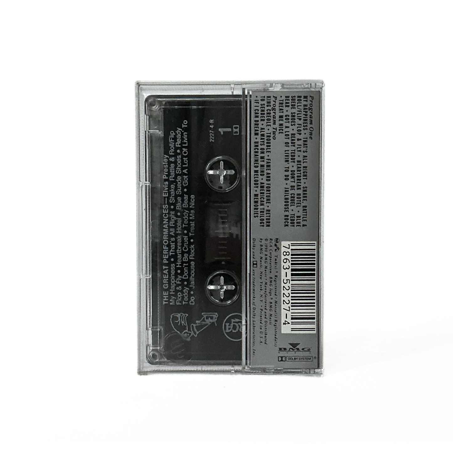 Elvis Presley “The Great Performances” Cassette