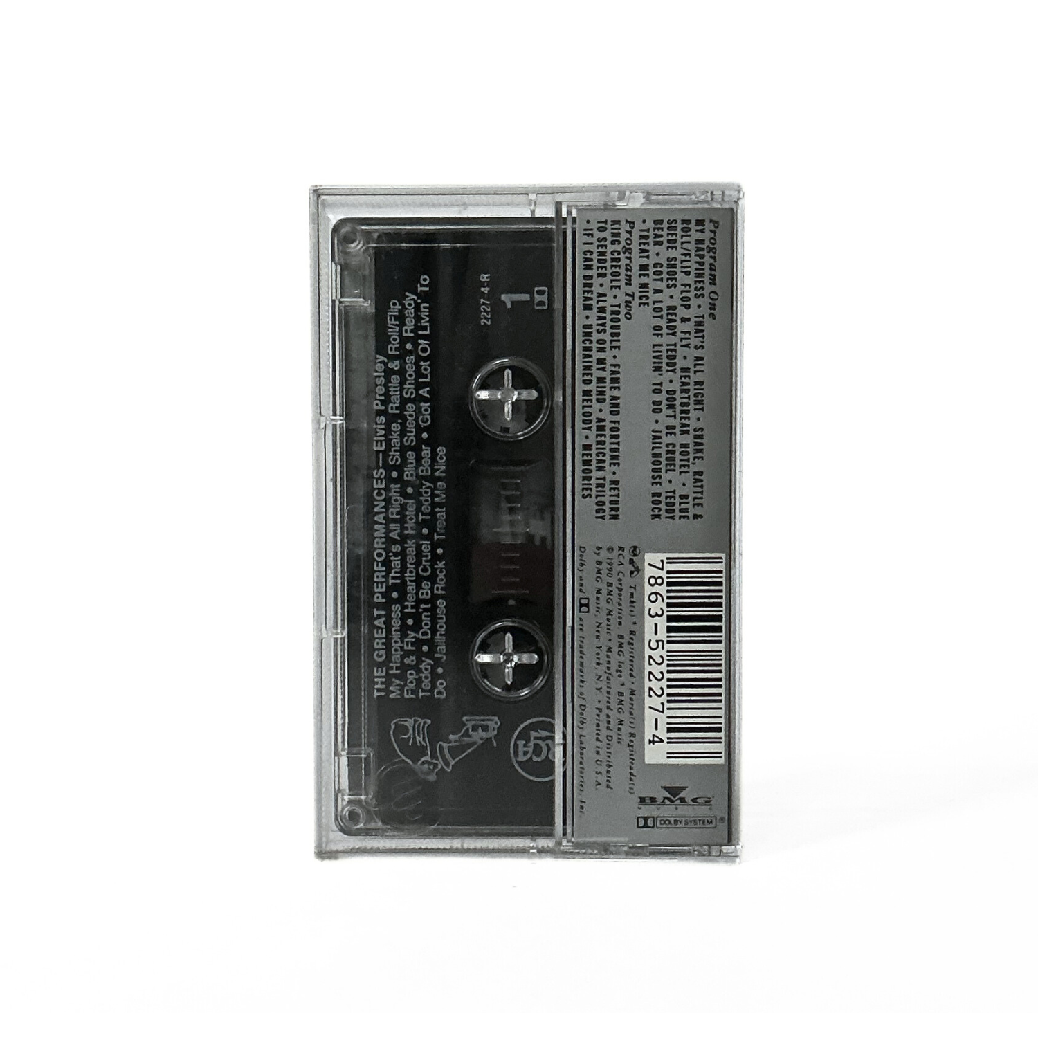 Elvis Presley “The Great Performances” Cassette