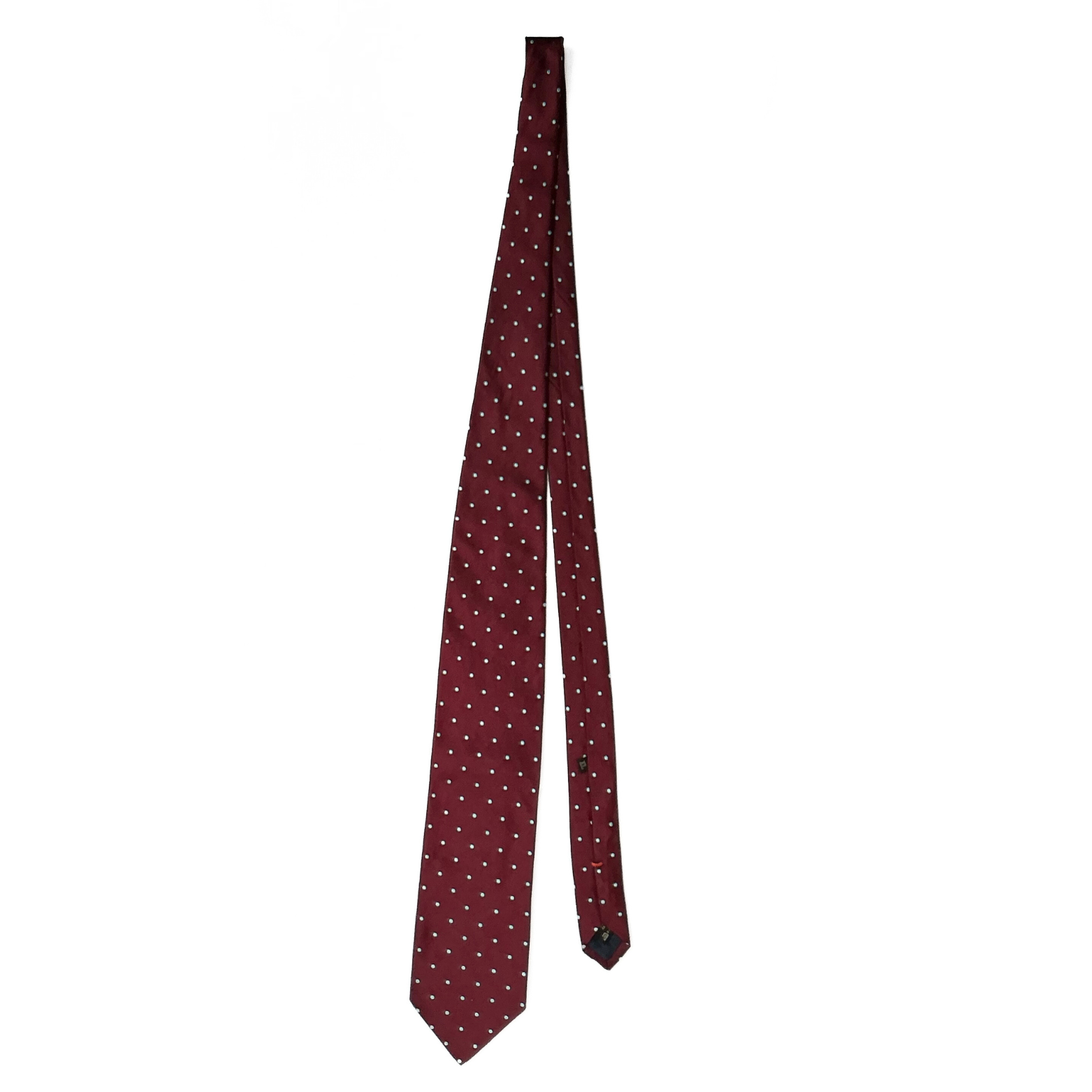 Ermenegildo Zegna Tie in Burgundy / Sky Blue