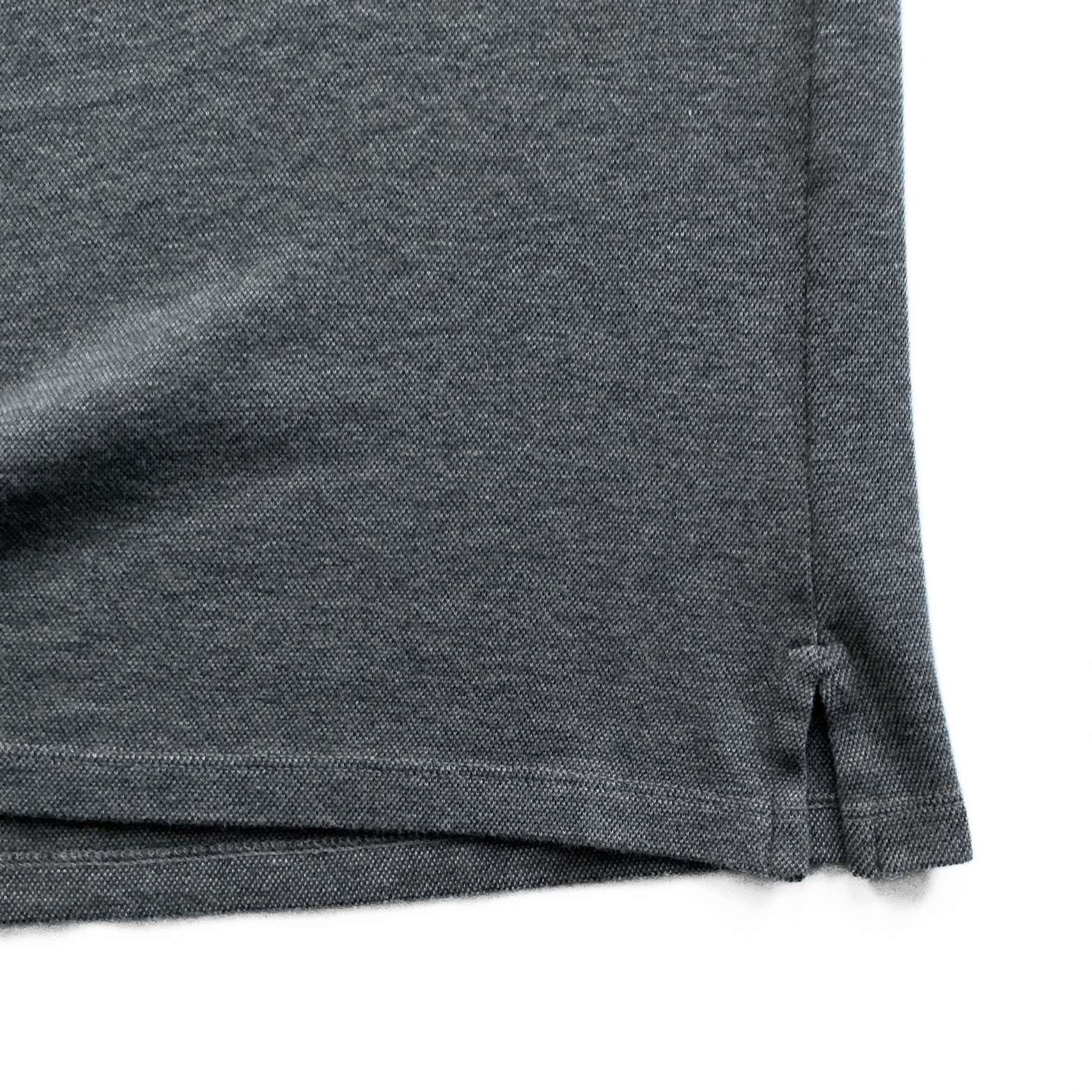 Ermenegildo Zegna Longsleeve Polo Shirt in Grey