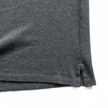 Ermenegildo Zegna Longsleeve Polo Shirt in Grey