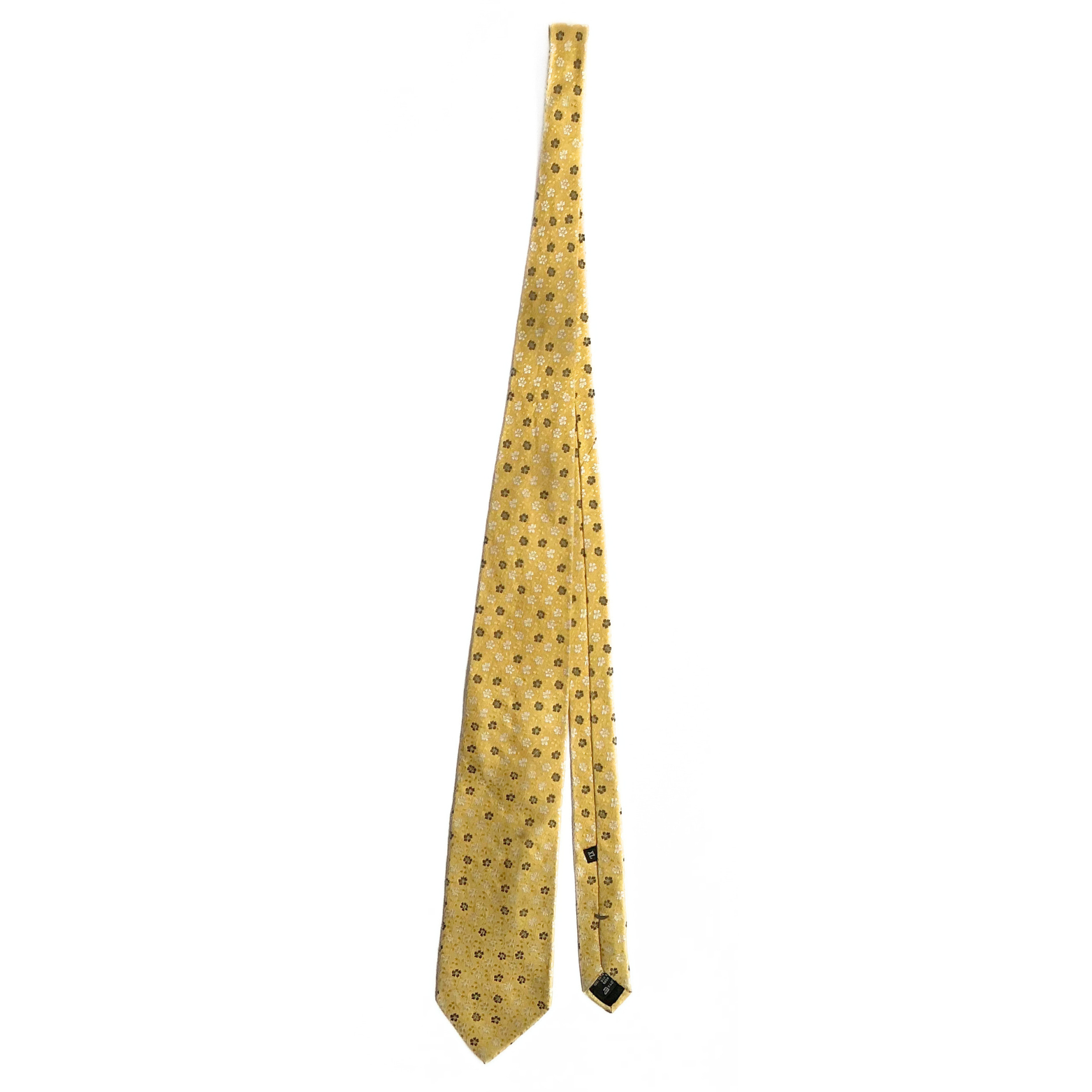 Ermenegildo Zegna Tie in Yellow / Brown