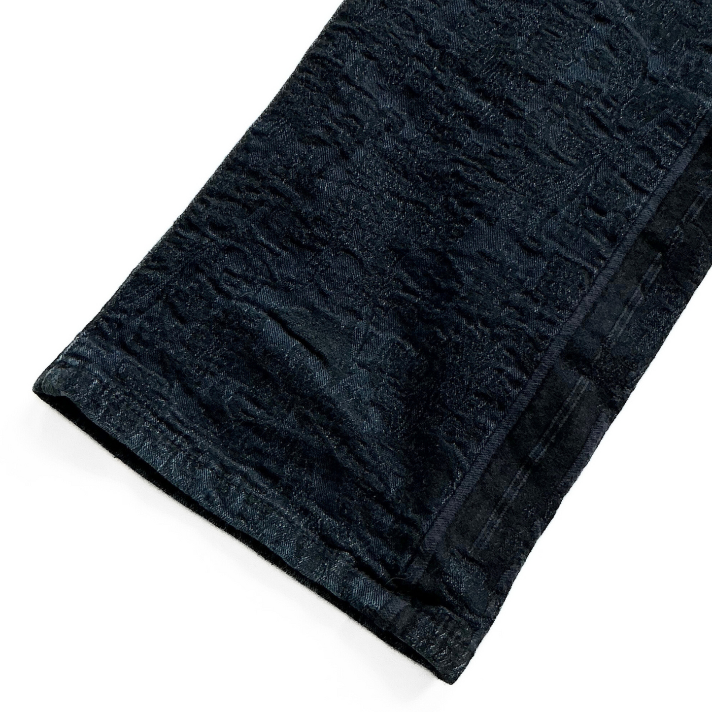 Etro Paisley Textured Side Seam Pants