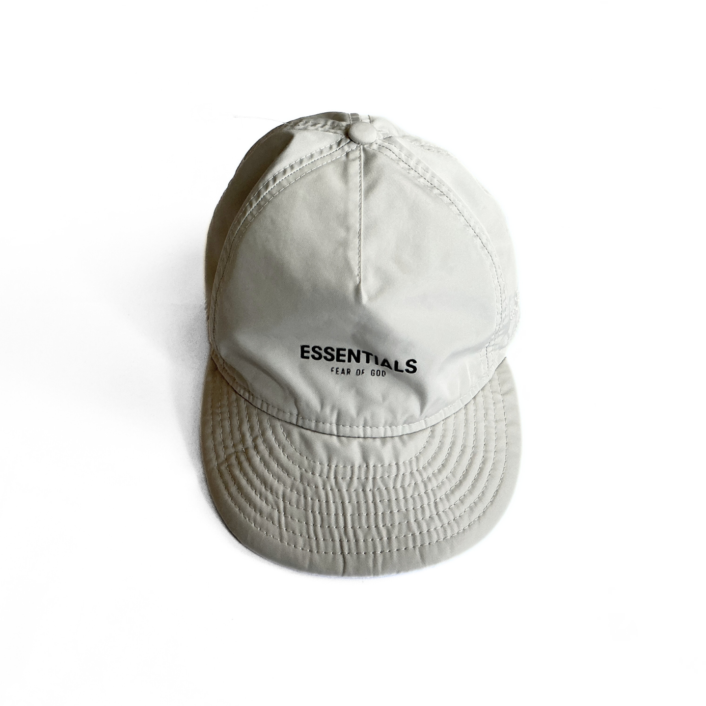 Fear of God Essentials New Era Cap in Stone Beige