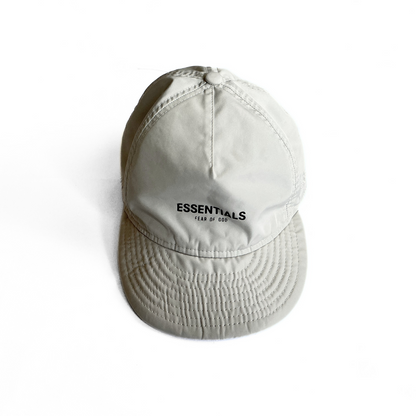 Fear of God Essentials New Era Cap in Stone Beige