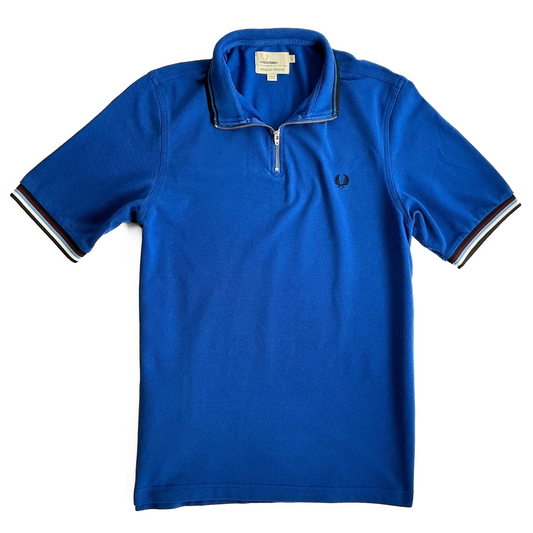 Fred Perry / Bradley Wiggins Polo Shirt in Blue / Multi colored