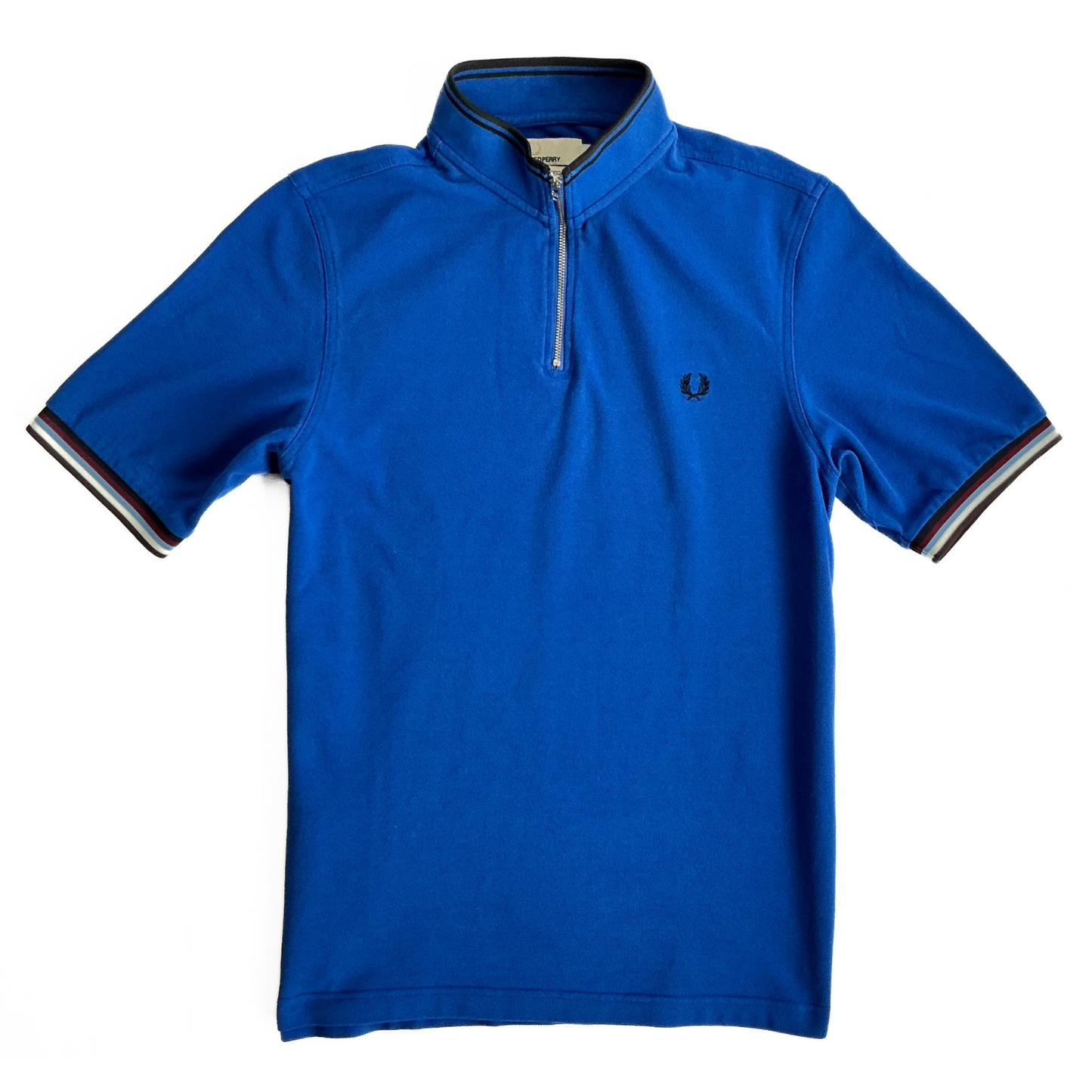 Fred Perry / Bradley Wiggins Polo Shirt in Blue / Multi colored