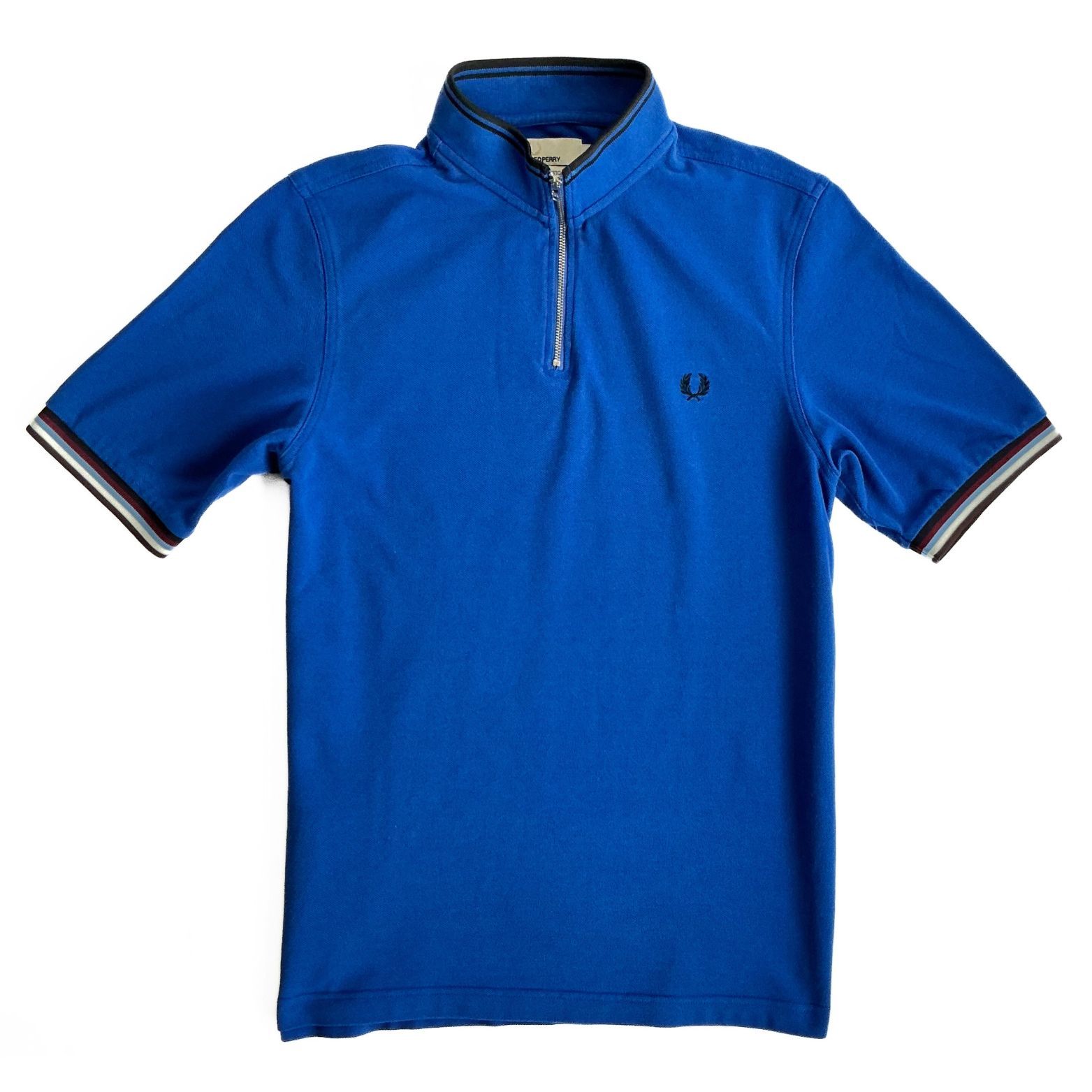 Fred Perry / Bradley Wiggins Polo Shirt in Blue / Multi colored