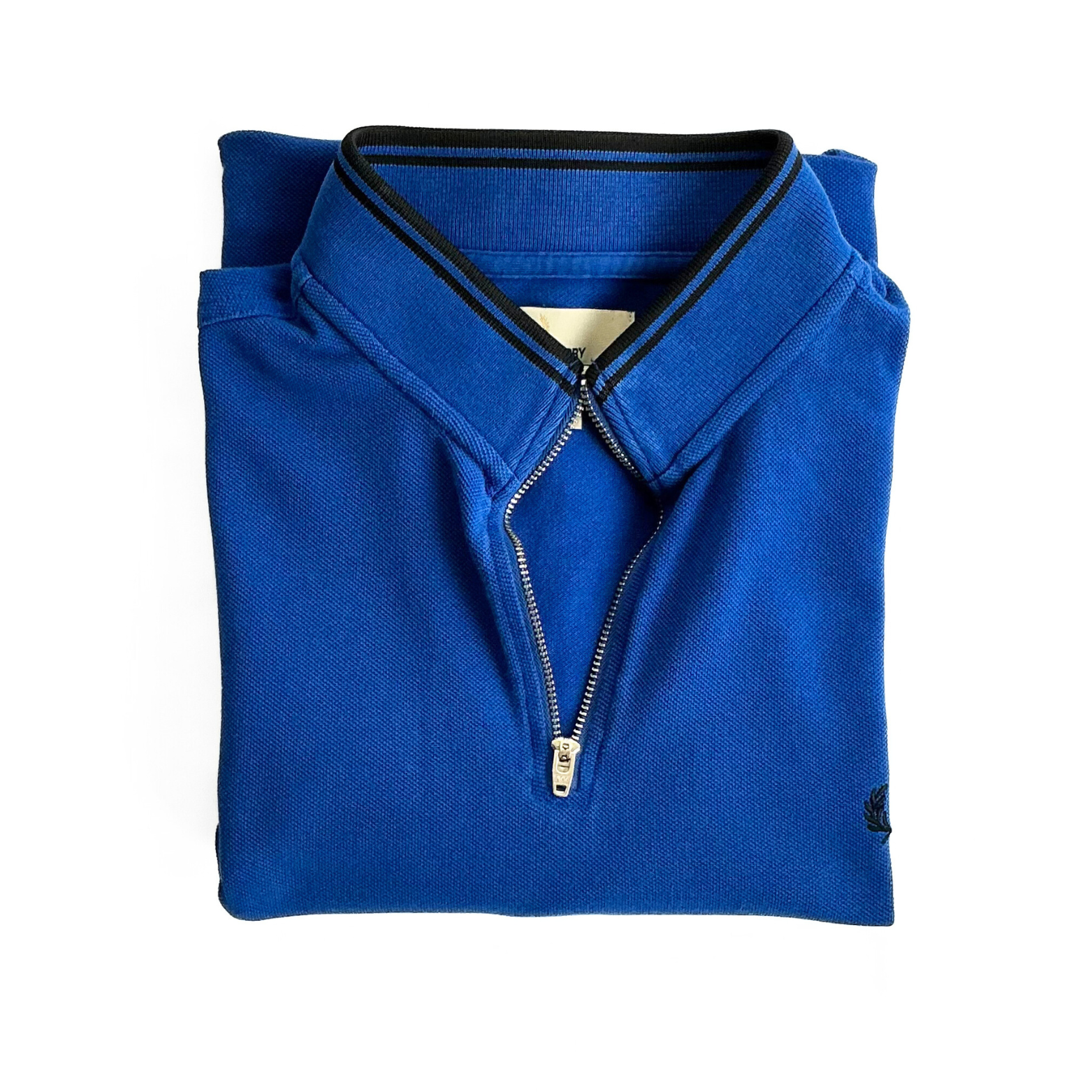 Fred Perry / Bradley Wiggins Polo Shirt in Blue / Multi colored