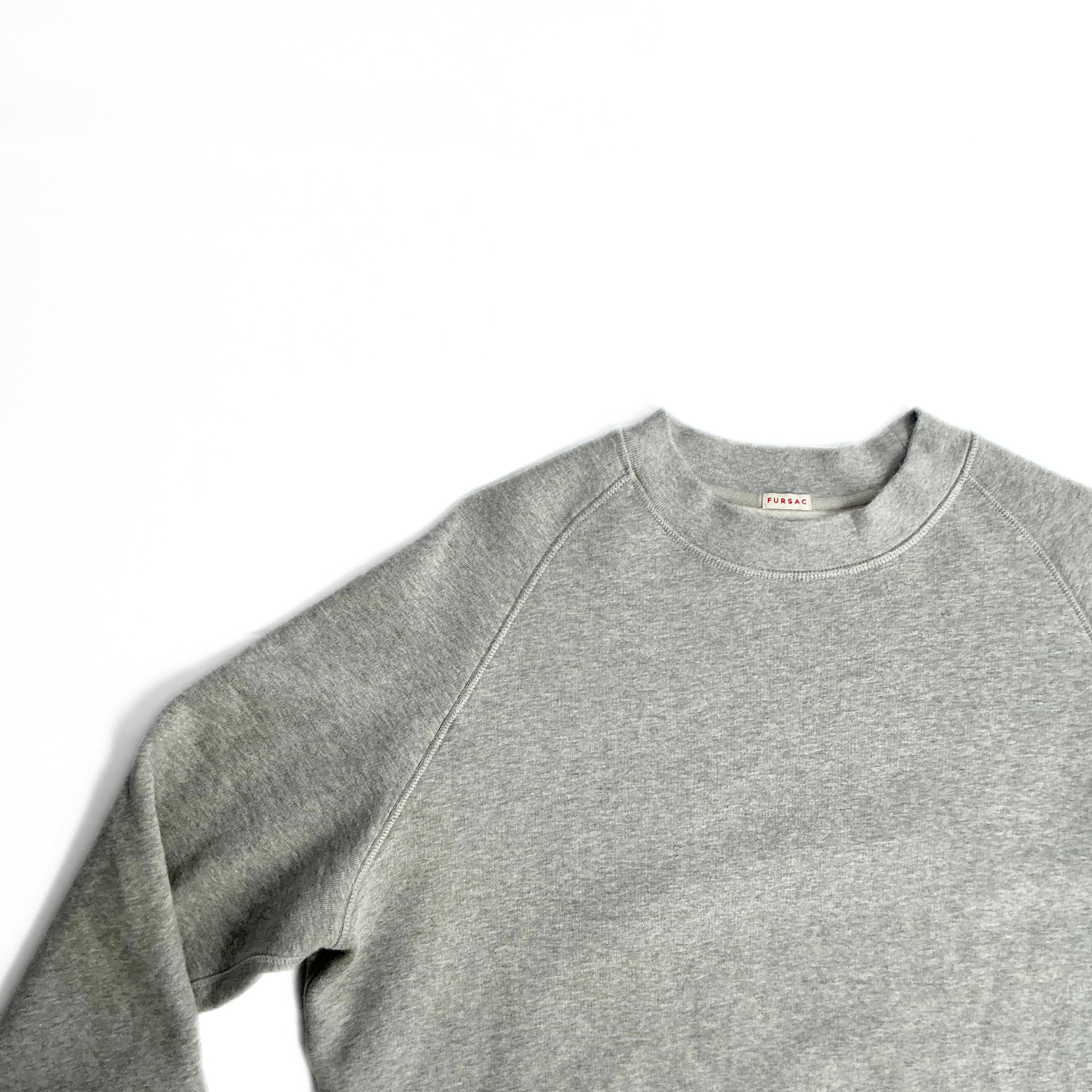 Fursac Cotton Jersey Sweatshirt in Grey