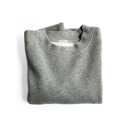 Fursac Cotton Jersey Sweatshirt in Grey