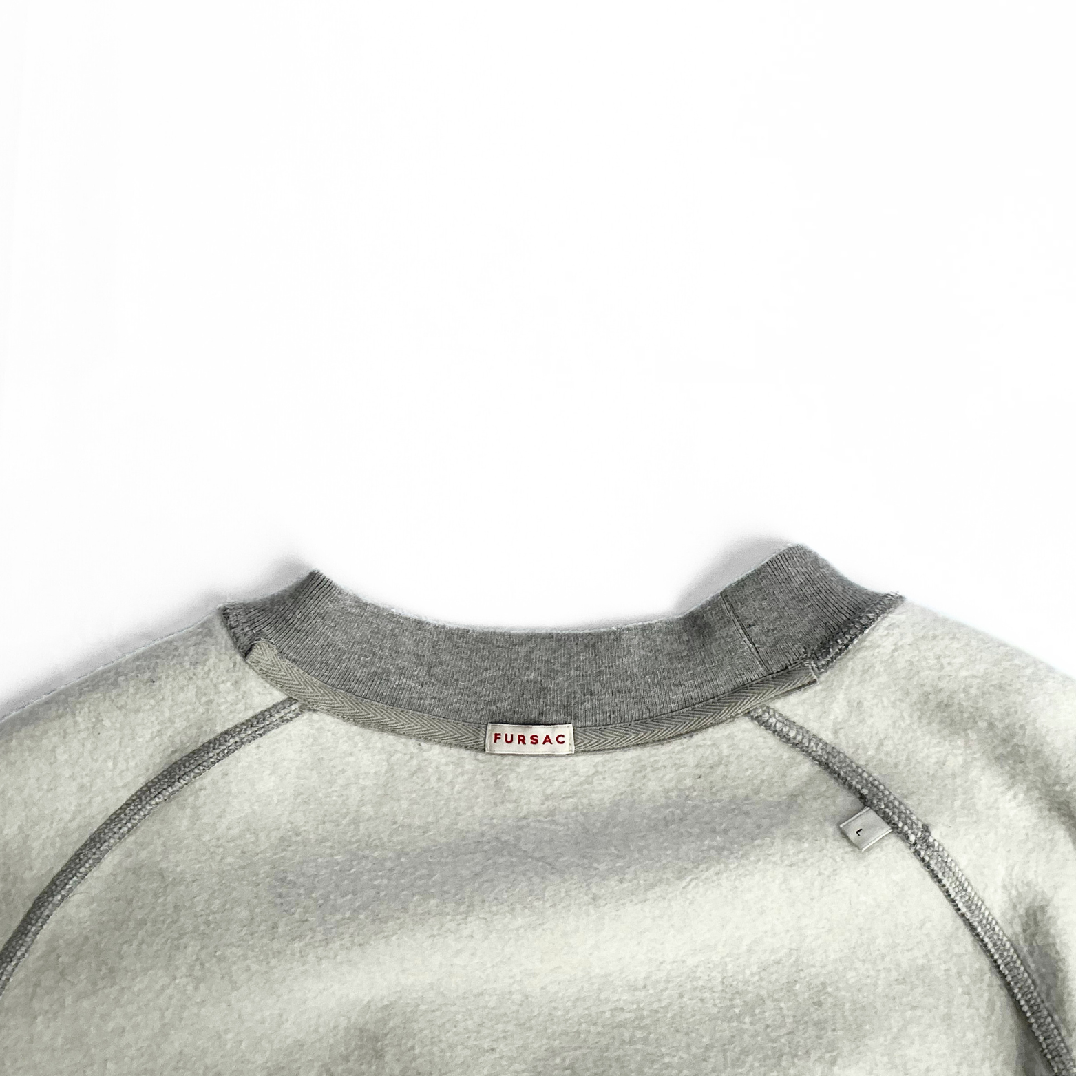 Fursac Cotton Jersey Sweatshirt in Grey