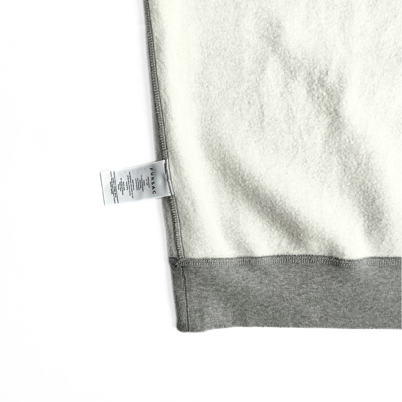Fursac Cotton Jersey Sweatshirt in Grey