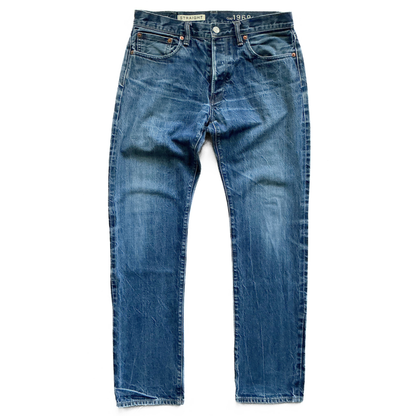 Gap 1969 Japanese Selvedge Denim Jeans in Vintage Blue Wash&nbsp;
