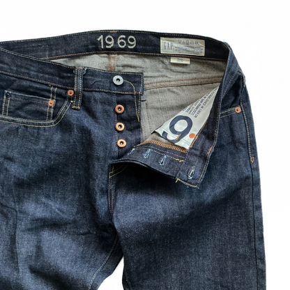 Gap 1969 Japanese Selvedge Denim Jeans