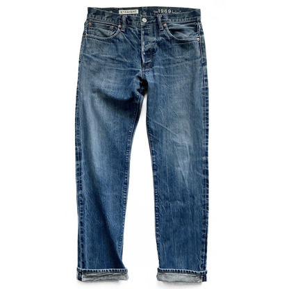 Gap 1969 Japanese Selvedge Denim Jeans in Vintage Blue Wash&nbsp;