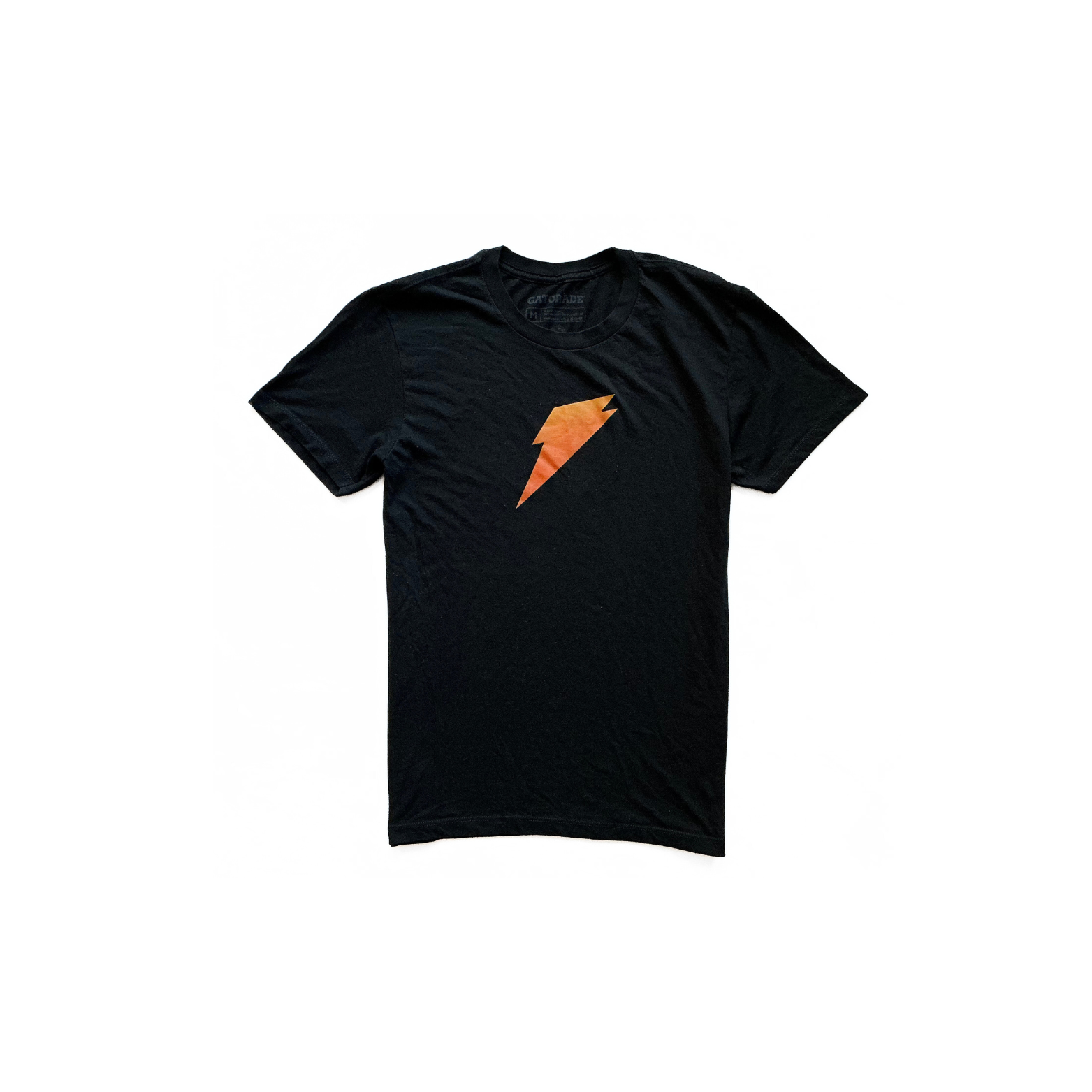 Gatorade Vintage Lightning Bolt T-Shirt in Black / Orange / White
