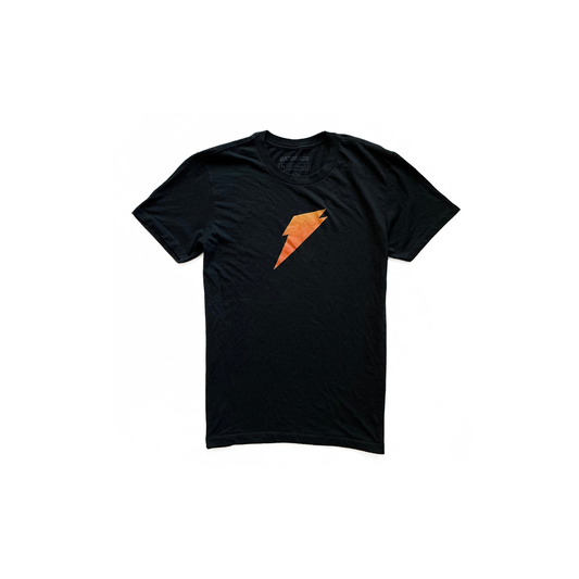 Gatorade Vintage Lightning Bolt T-Shirt in Black / Orange / White