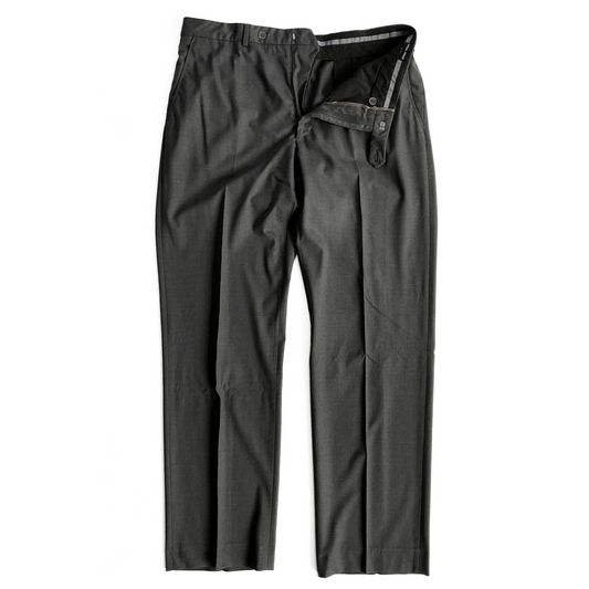 Giorgio Armani Suit Trousers in Charcoal Grey