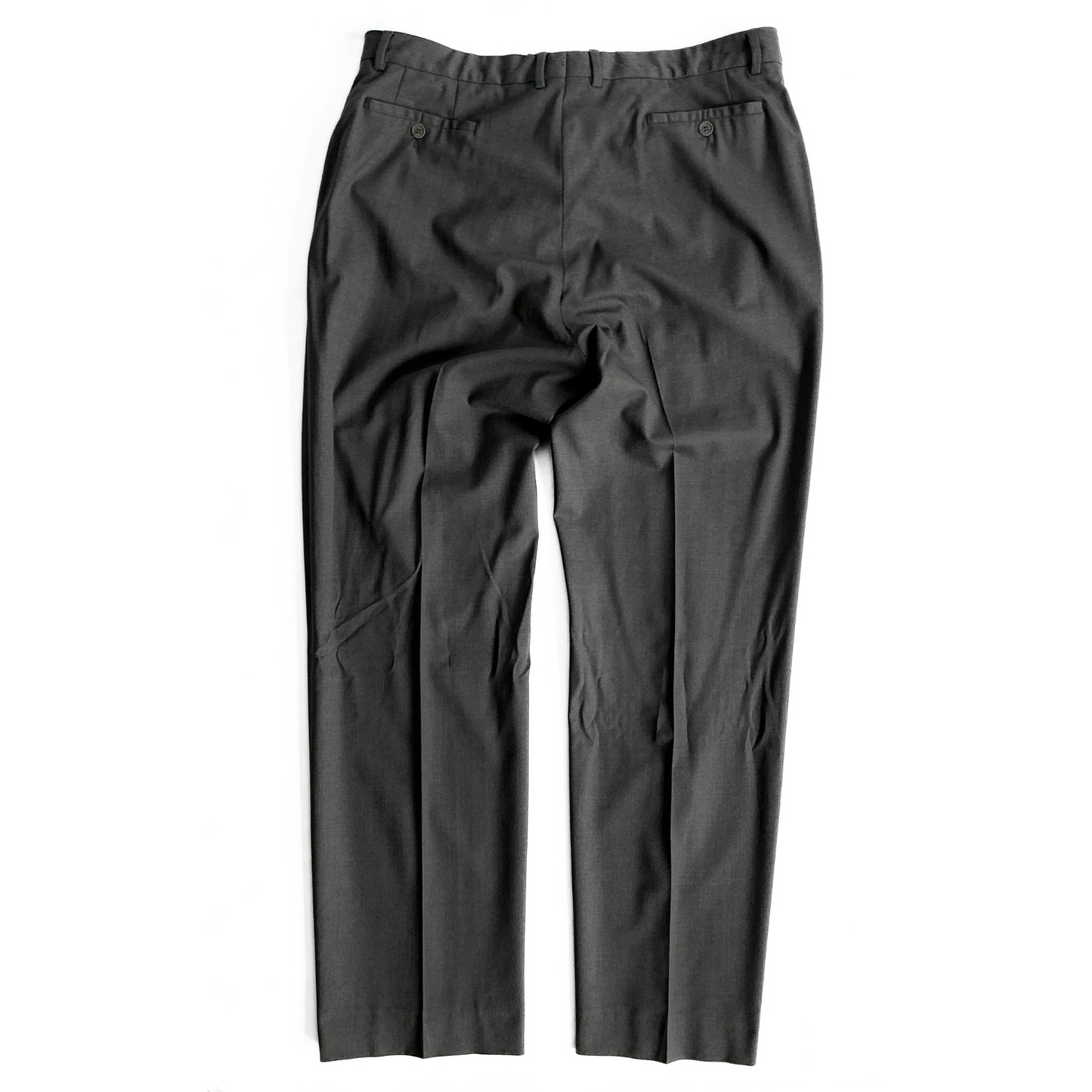 Giorgio Armani Suit Trousers in Charcoal Grey