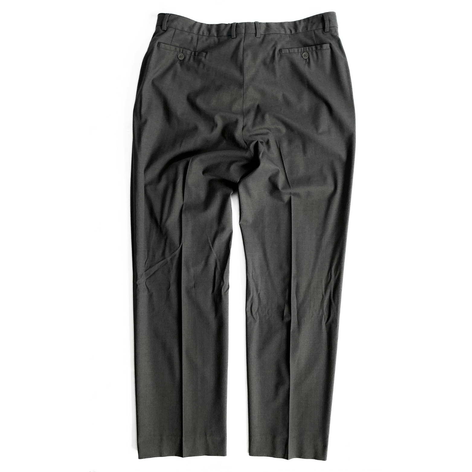 Giorgio Armani Suit Trousers in Charcoal Grey