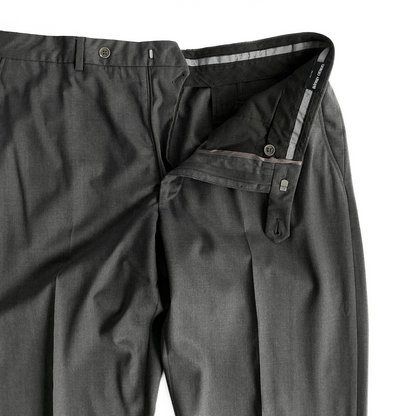 Giorgio Armani Suit Trousers in Charcoal Grey