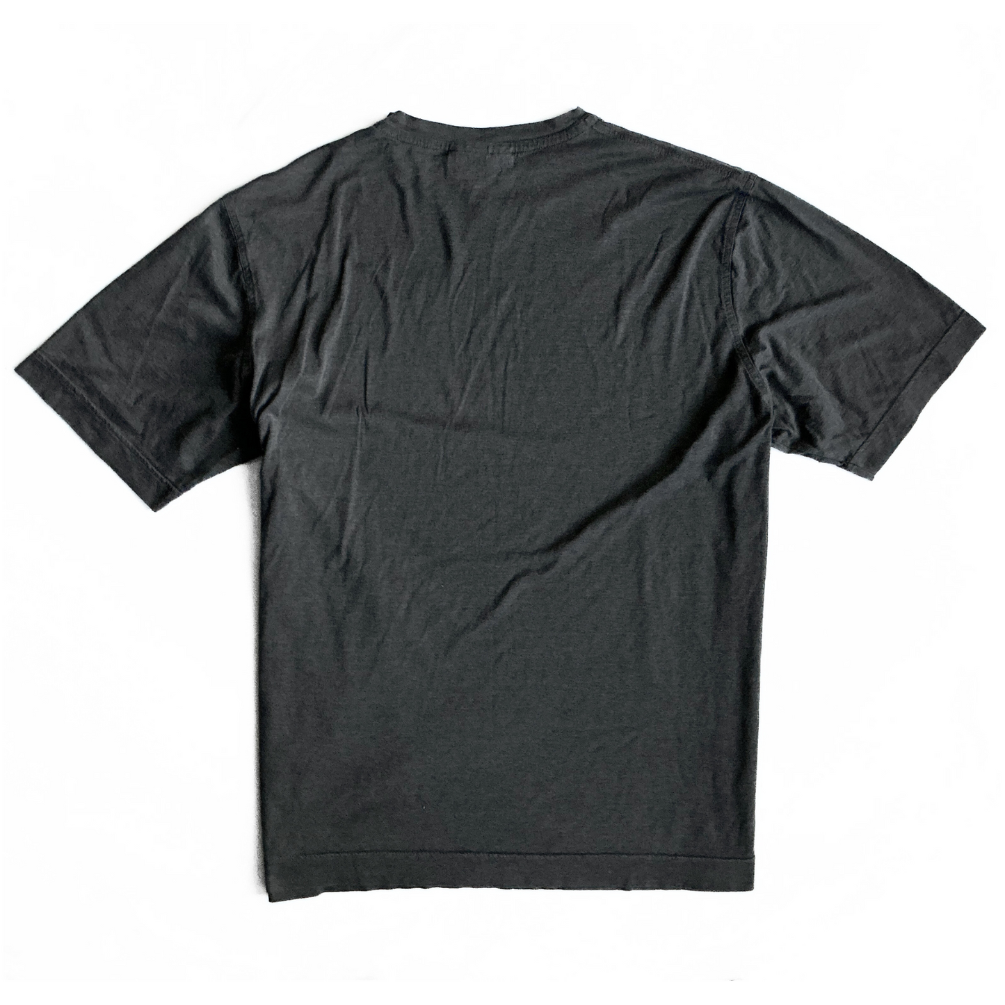 Gran Sasso V Neck T-Shirt in Stealth Grey