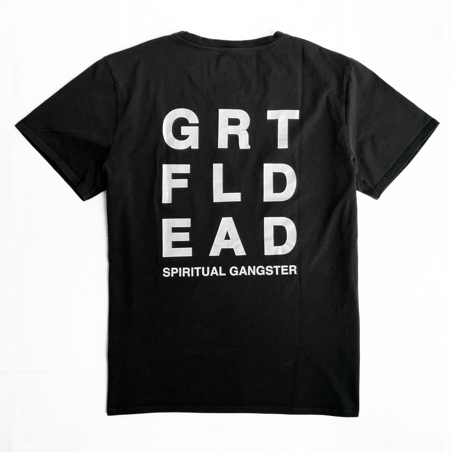 Grateful Dead Spiritual Gangster Black White T Shirt