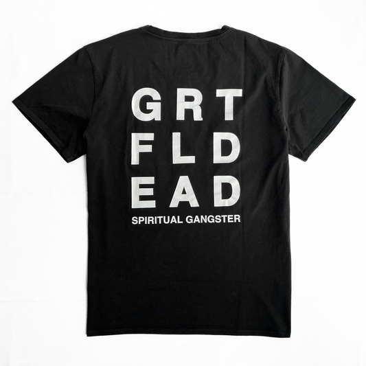 Grateful Dead Spiritual Gangster Black White T Shirt