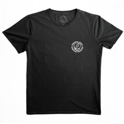 Grateful Dead Spiritual Gangster Black White T Shirt