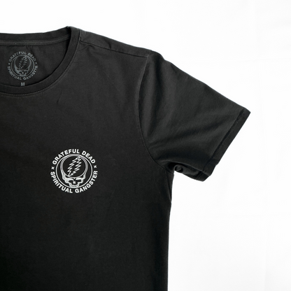 Grateful Dead Spiritual Gangster Black White T Shirt